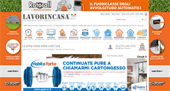 Desktop Screenshot of lavorincasa.it